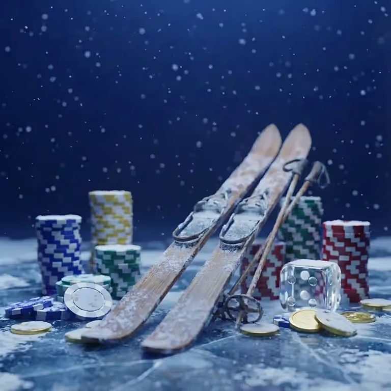Rainbet Casino featuring a roulette wheel surrounded by coins and a glowing light.